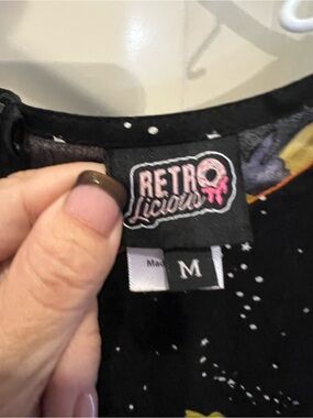 Retrolicious Black Bats Dress